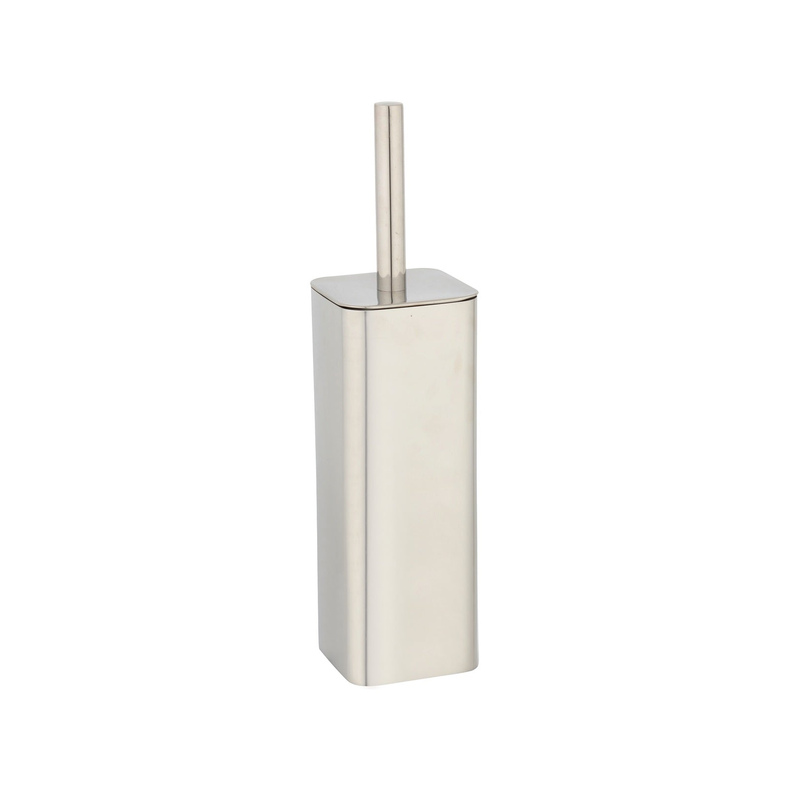 Barelli Stainless Steel Premium Square Toilet Brush & Holder