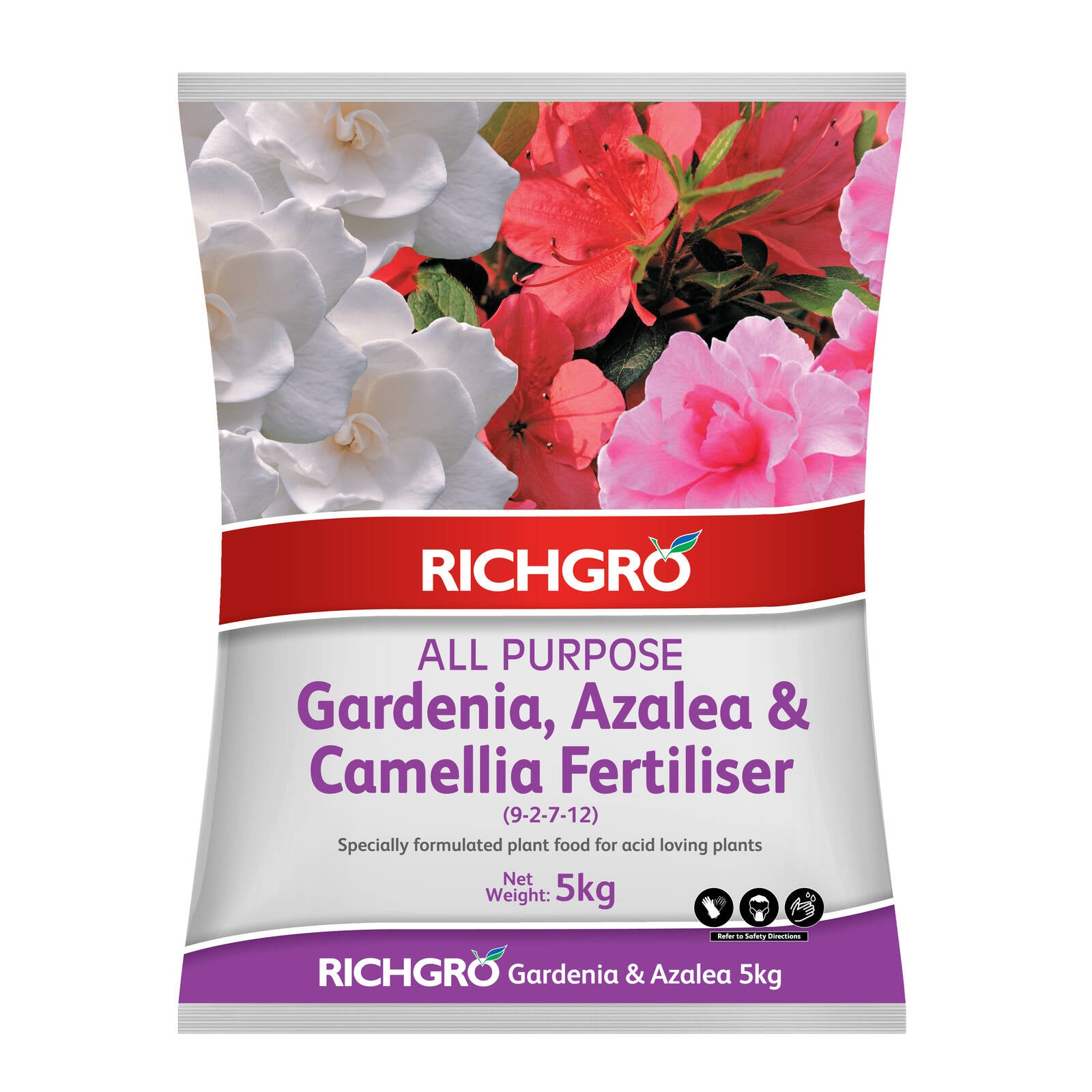 Richgro 5kg Gardenia, Azalea & Camellia Fertiliser with Added Wetting Agent