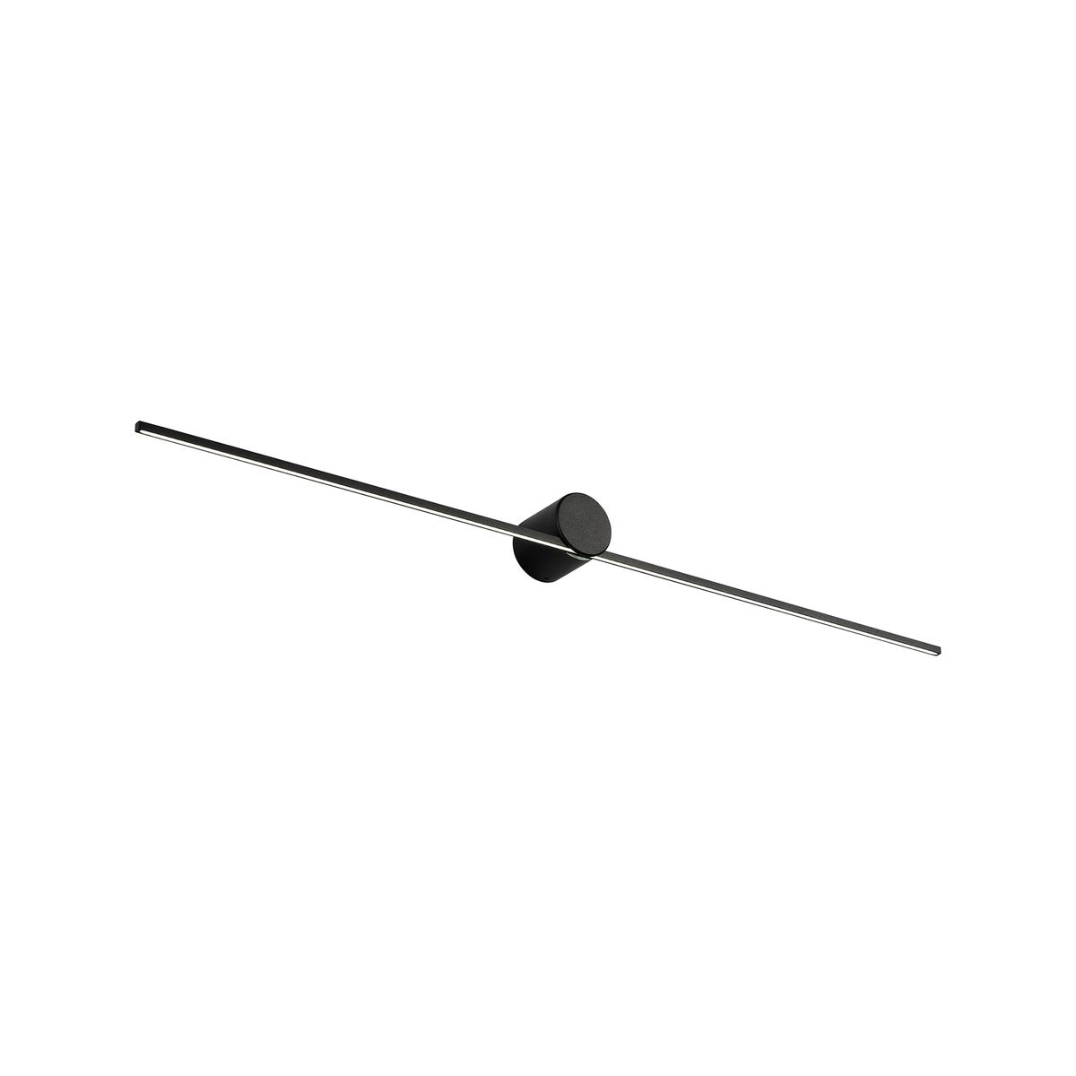 Brilliant Miro 90cm Black Matt LED Vanity and Wall Light Indoor 22383/06
