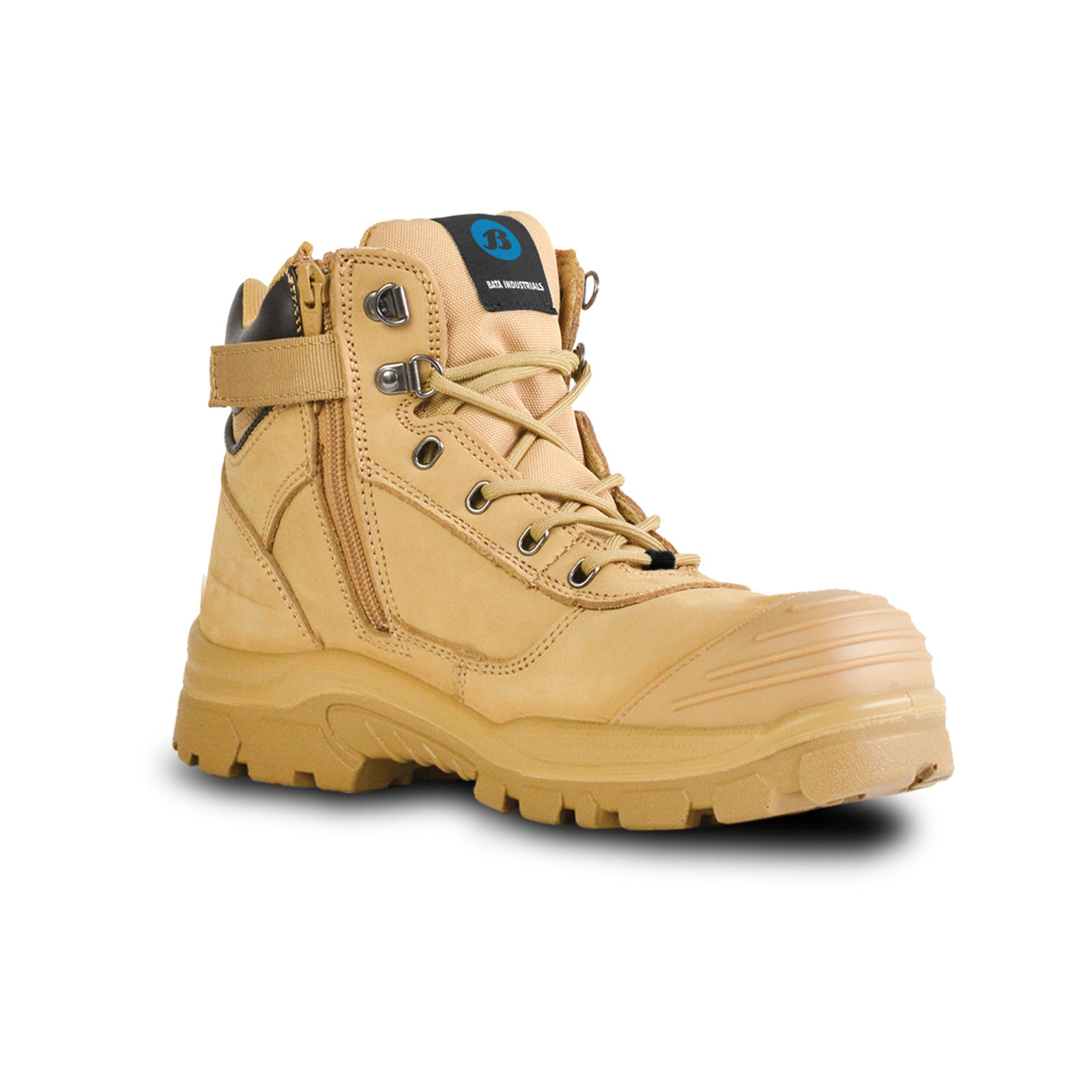 Bata Industrials Men's Wheat Comet Zip Steel Cap Safety Boot UK Size 8