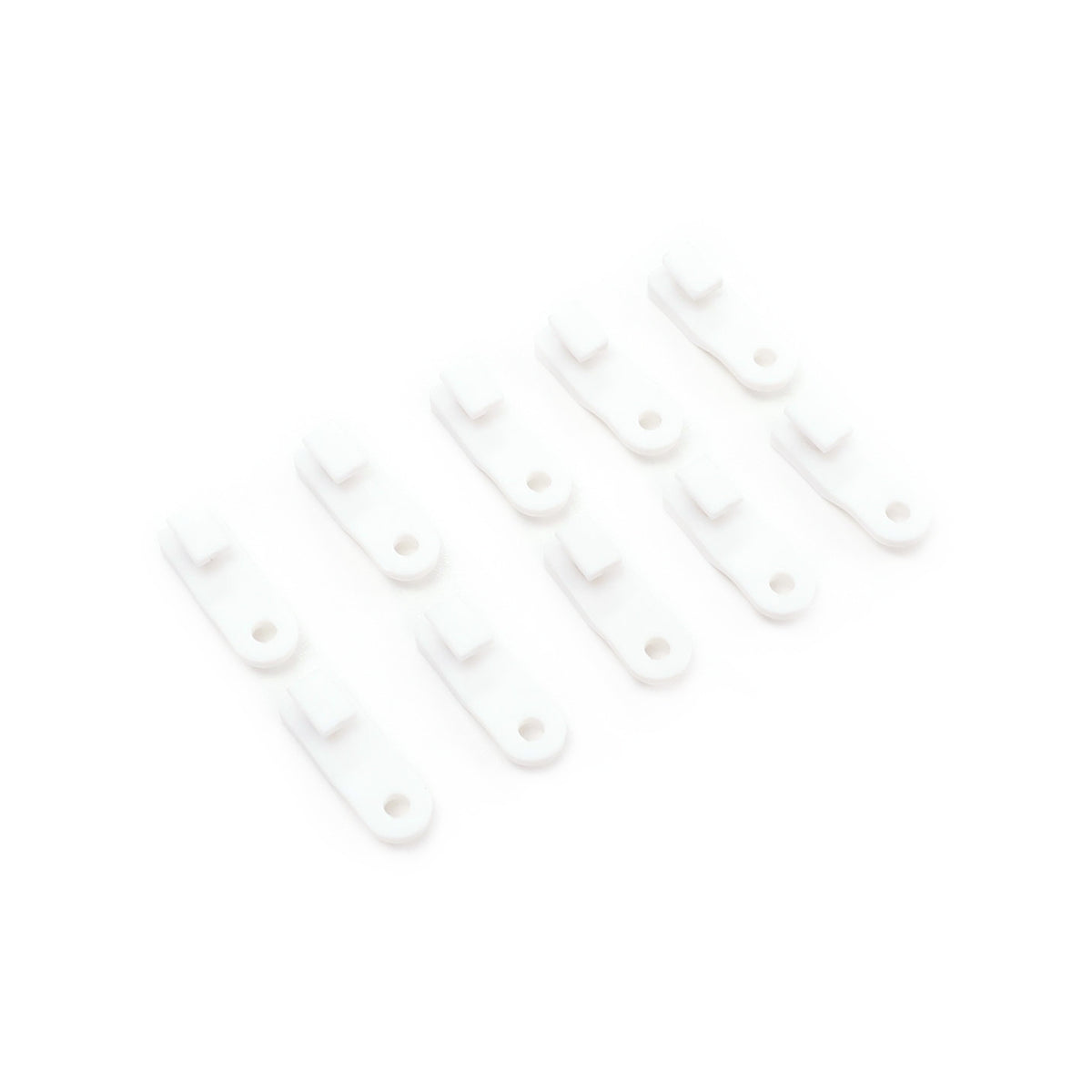 Windoware White Heavy Duty Curtain Track Glider - 10 Pack