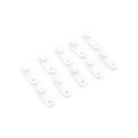 Windoware White Heavy Duty Curtain Track Glider - 10 Pack