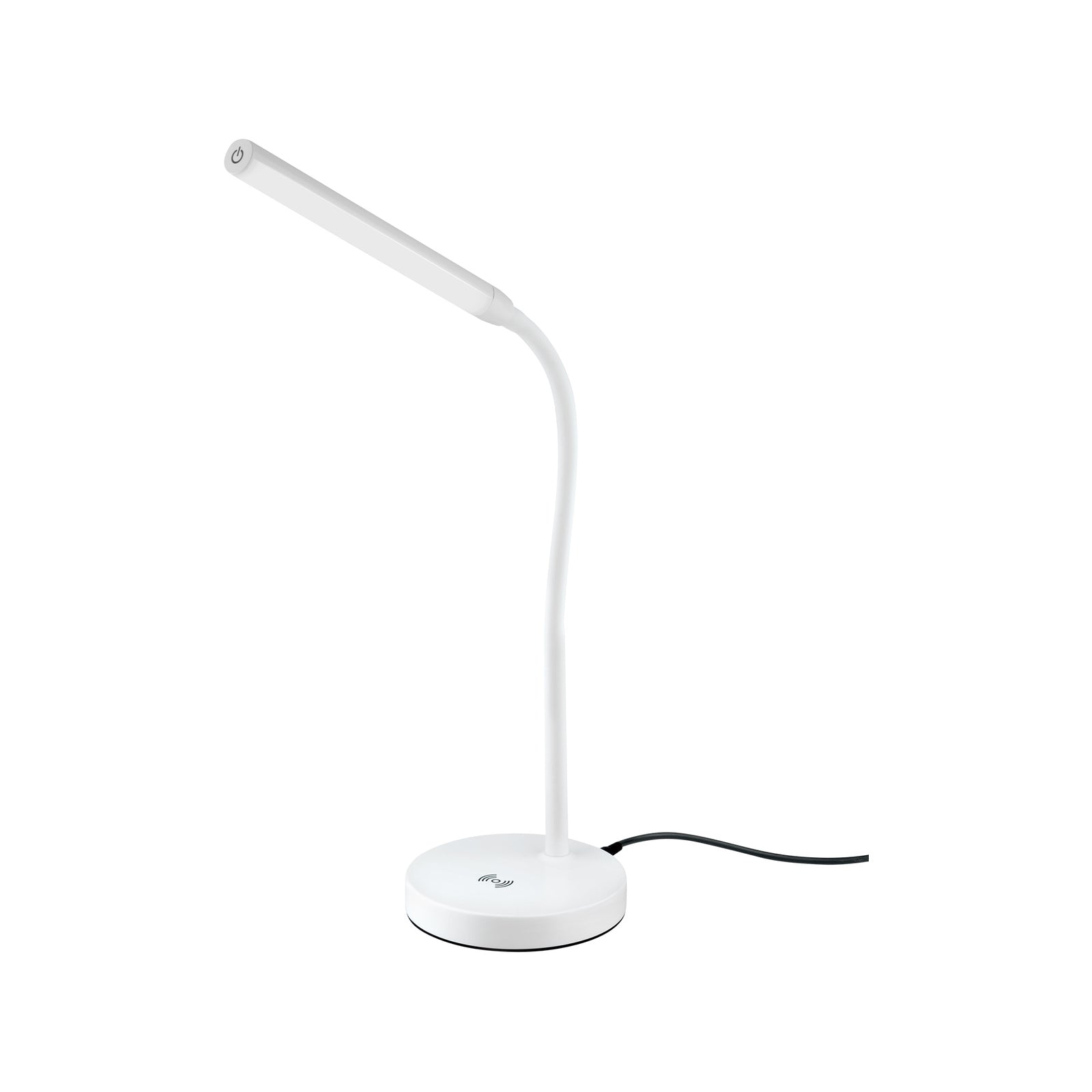 Verve Design 25W LED Table Lamp White Wireless Charging Touch ATL018WH