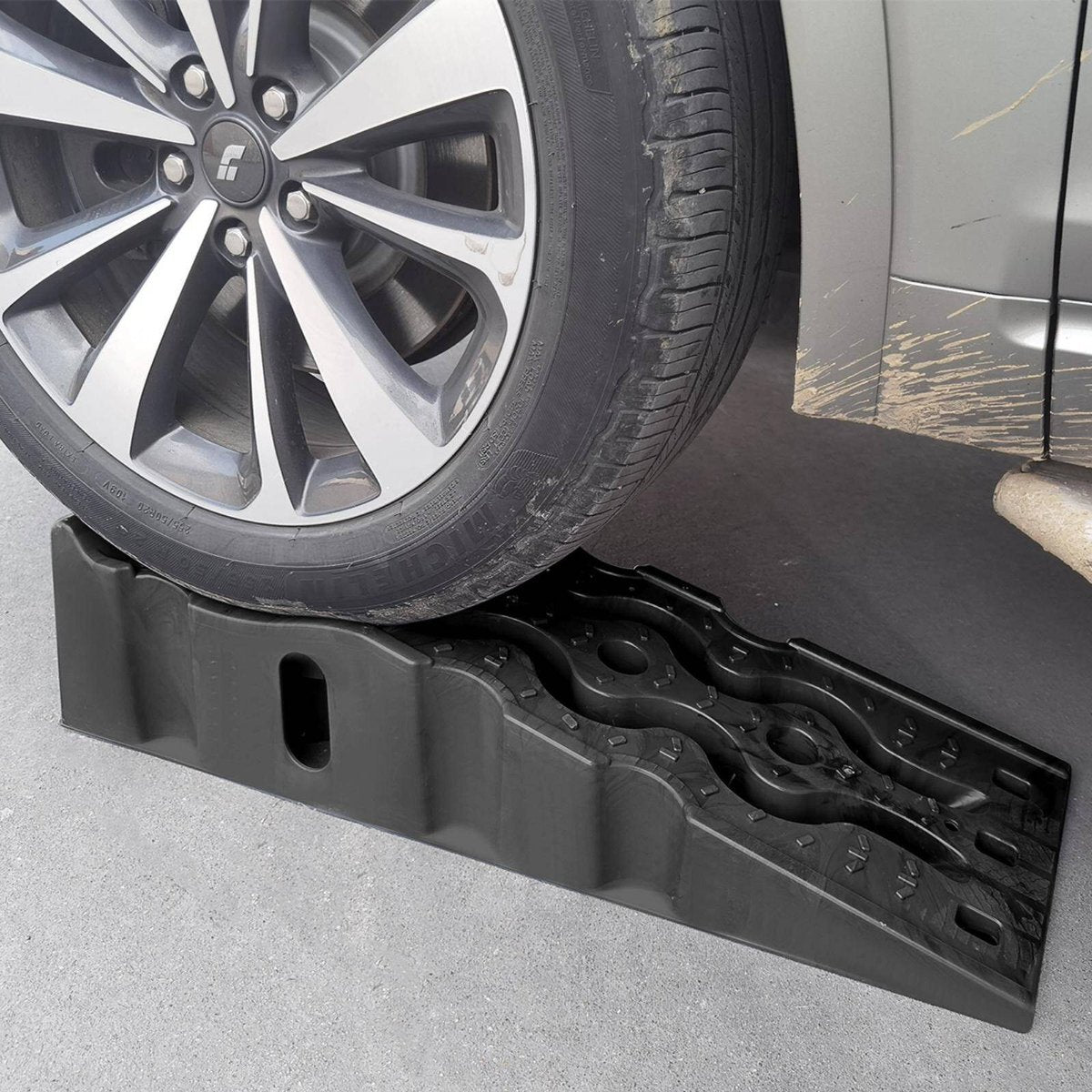 Trojan Stackable Polypropylene Vehicle Ramp Set - 2 Pack