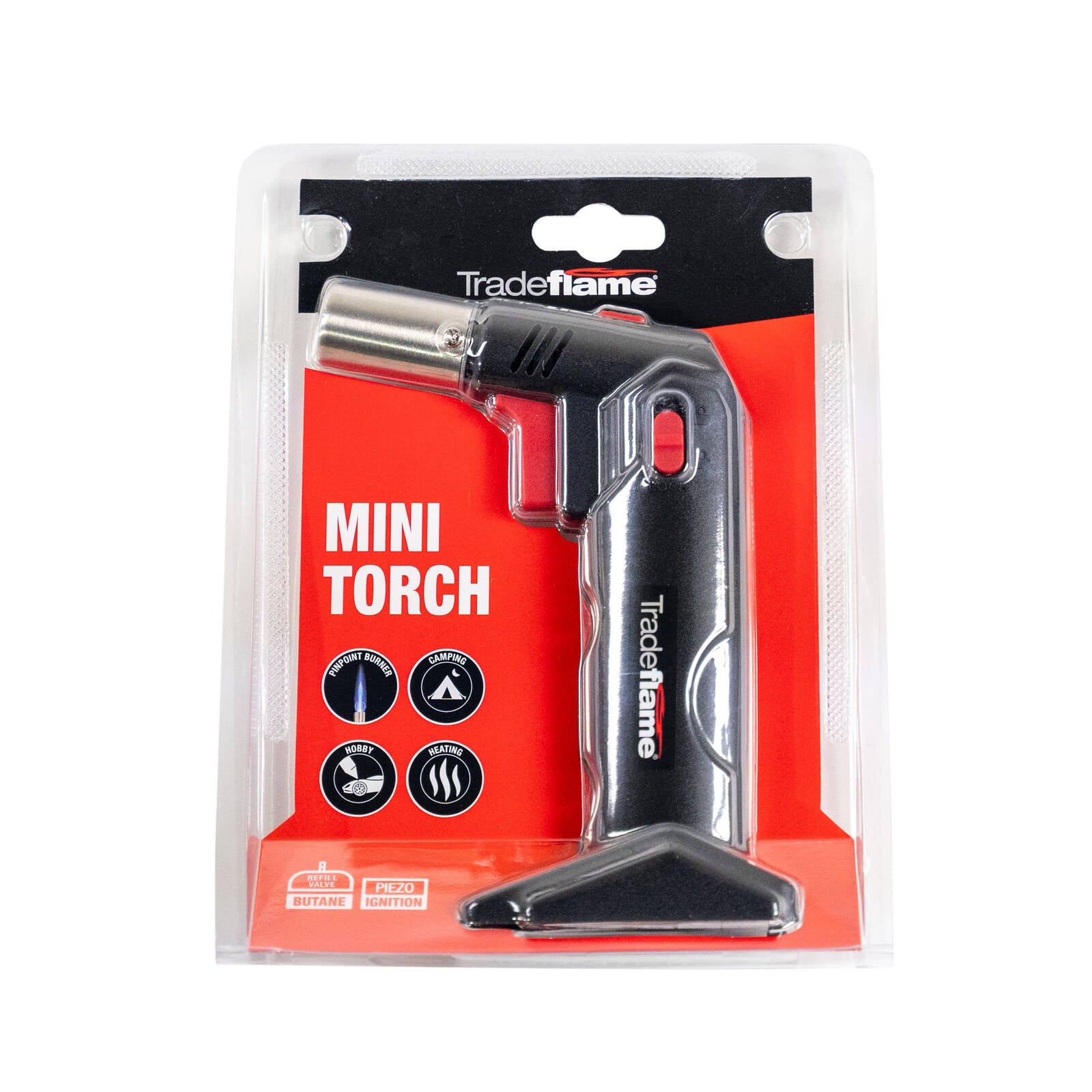 Tradeflame Mini Torch - Compact Butane Torch with Trigger Ignition