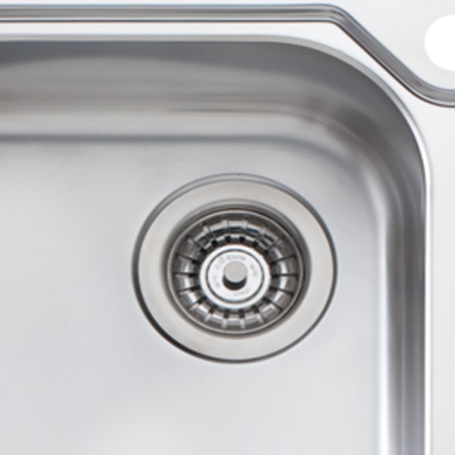 Oliveri Monet Double Bowl Topmount Sink - No Drainer - Colander and Utility Tray Included - MO763