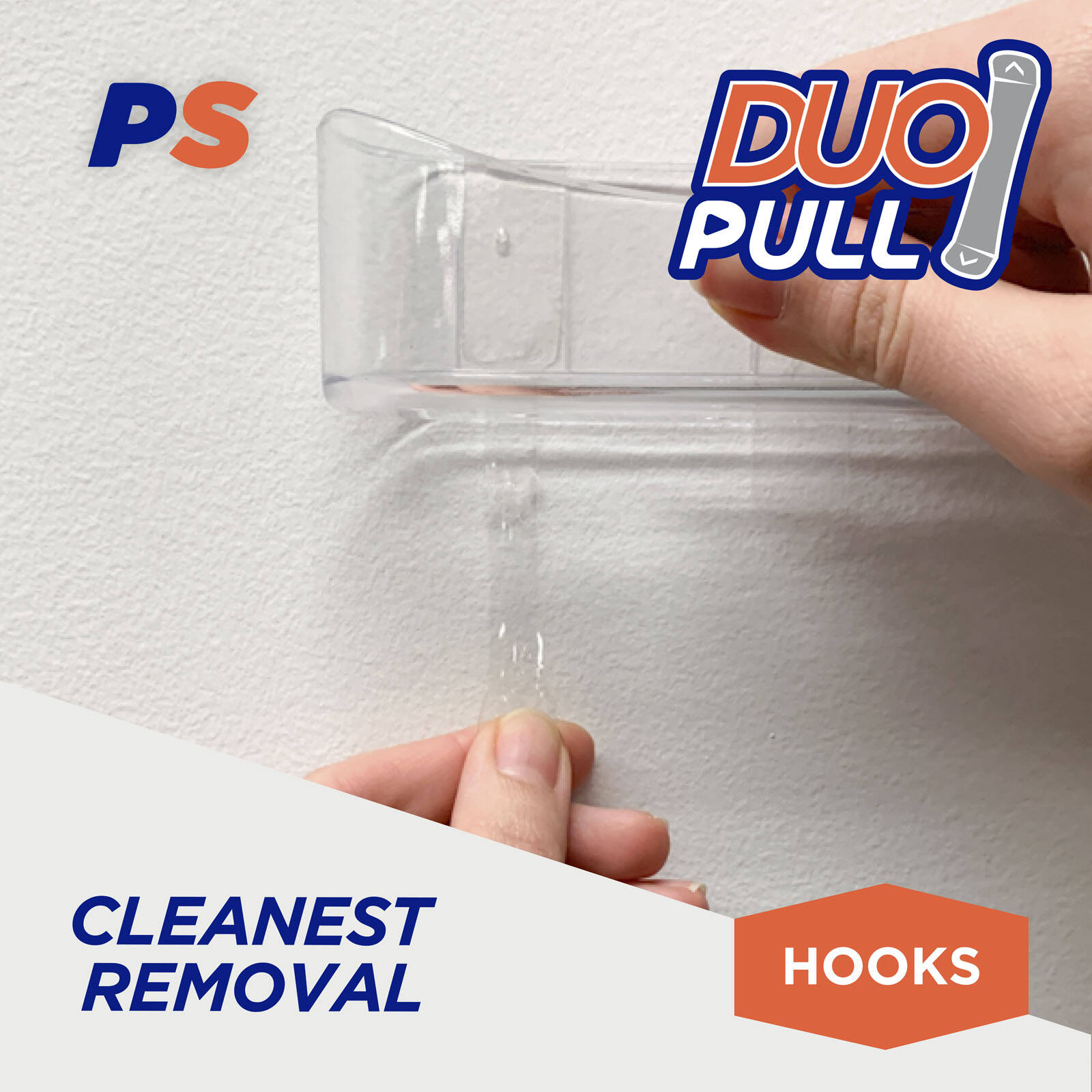 Permastik Large Clear Removable Self-Adhesive Refill Strips 24 Pack