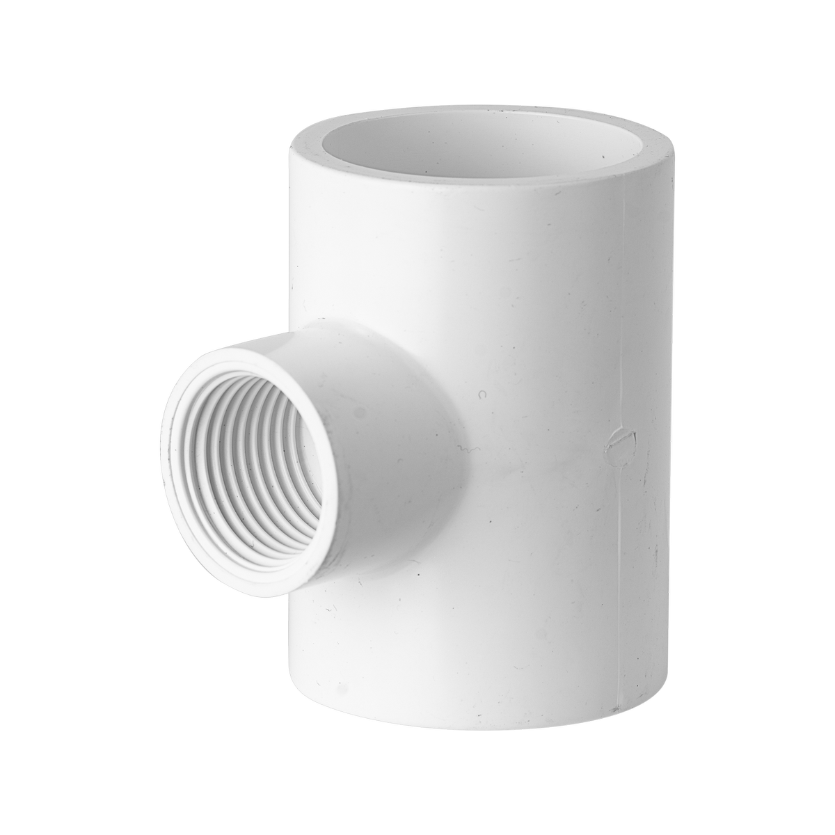 Holman 25mm x 1/2" PVC Faucet Tee White Solvent Weld Irrigation