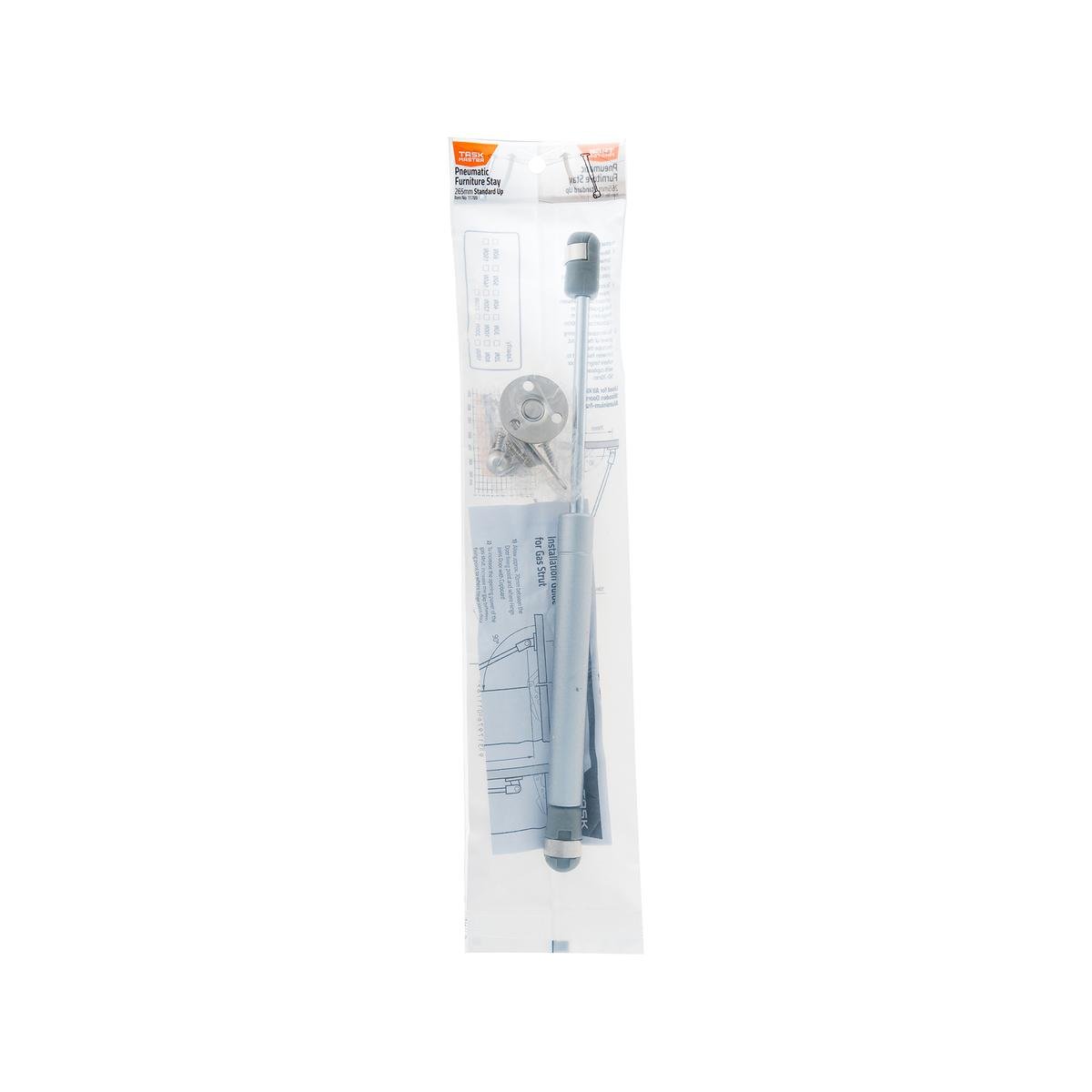 Taskmaster 265mm Pneumatic Furniture Gas Stay Steel