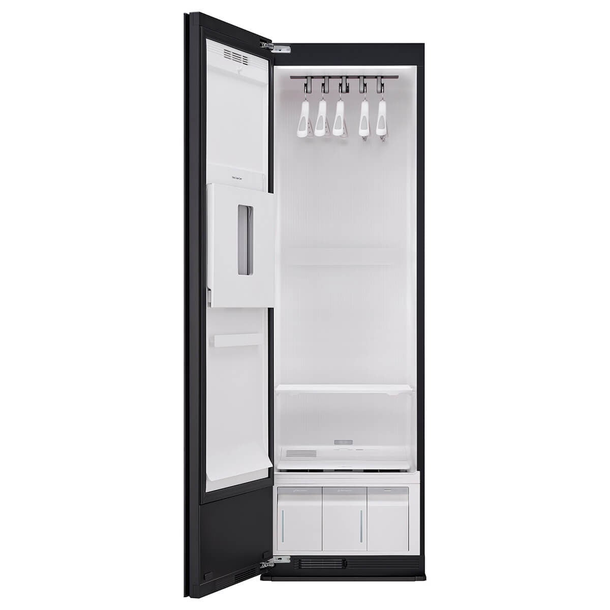 LG TrueSteam Styler five garment drying cabinet and steamer - Forest Green, ventless heat pump - SC5FG