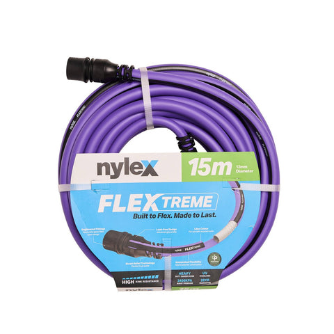 Nylex 15m Flextreme Reclaimed Water Garden Hose - Flexible - Durable - UV Stabilised - SuperSaverAU - view 1