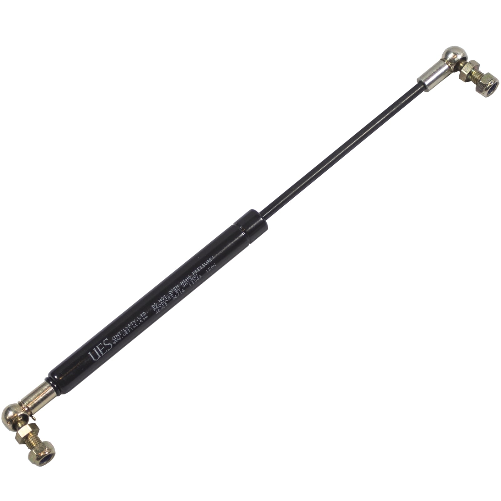 Goliath 325mm 150N Black Gas Strut, Steel 15kg Load