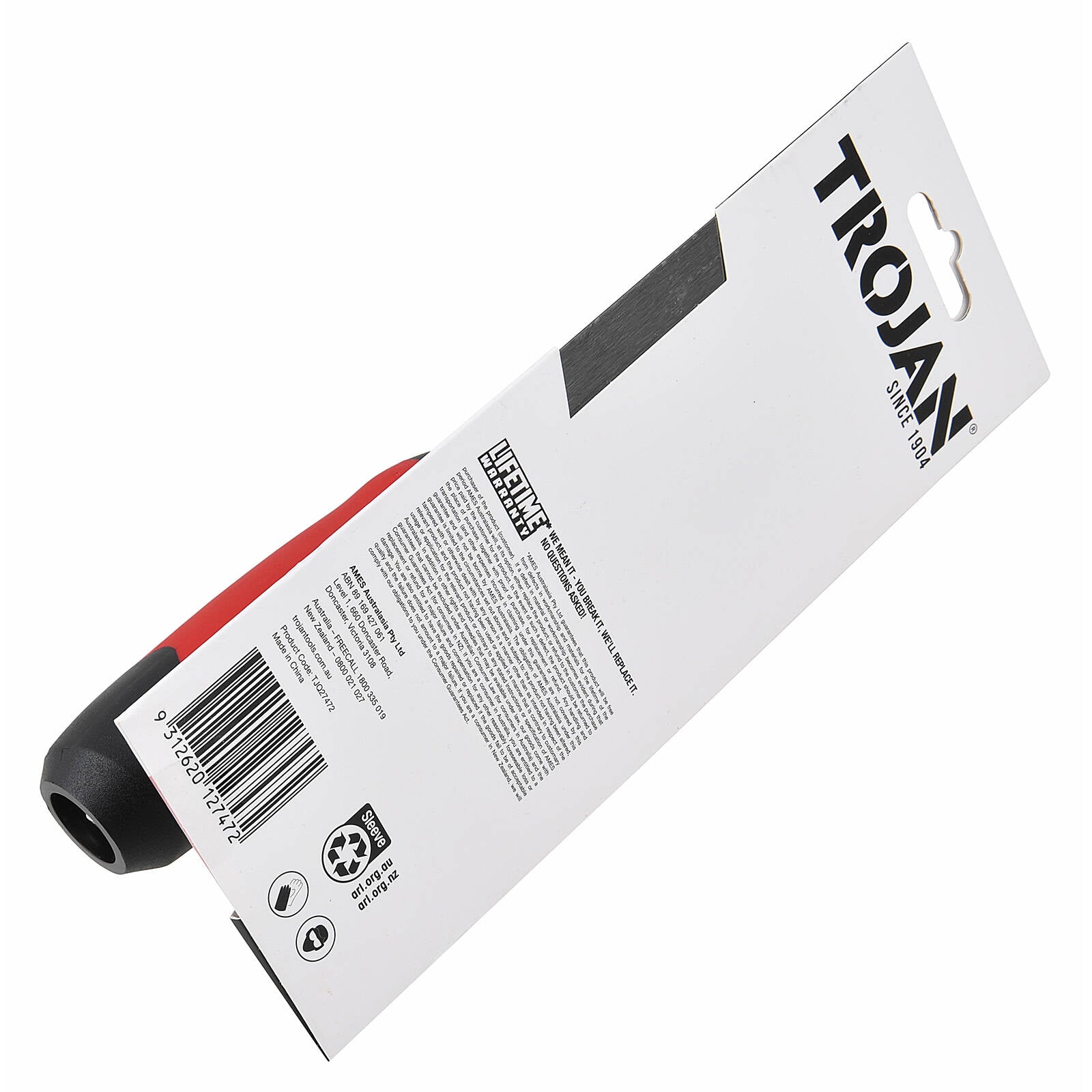 Trojan 200 x 90mm Finishing Trowel for Tight Spaces