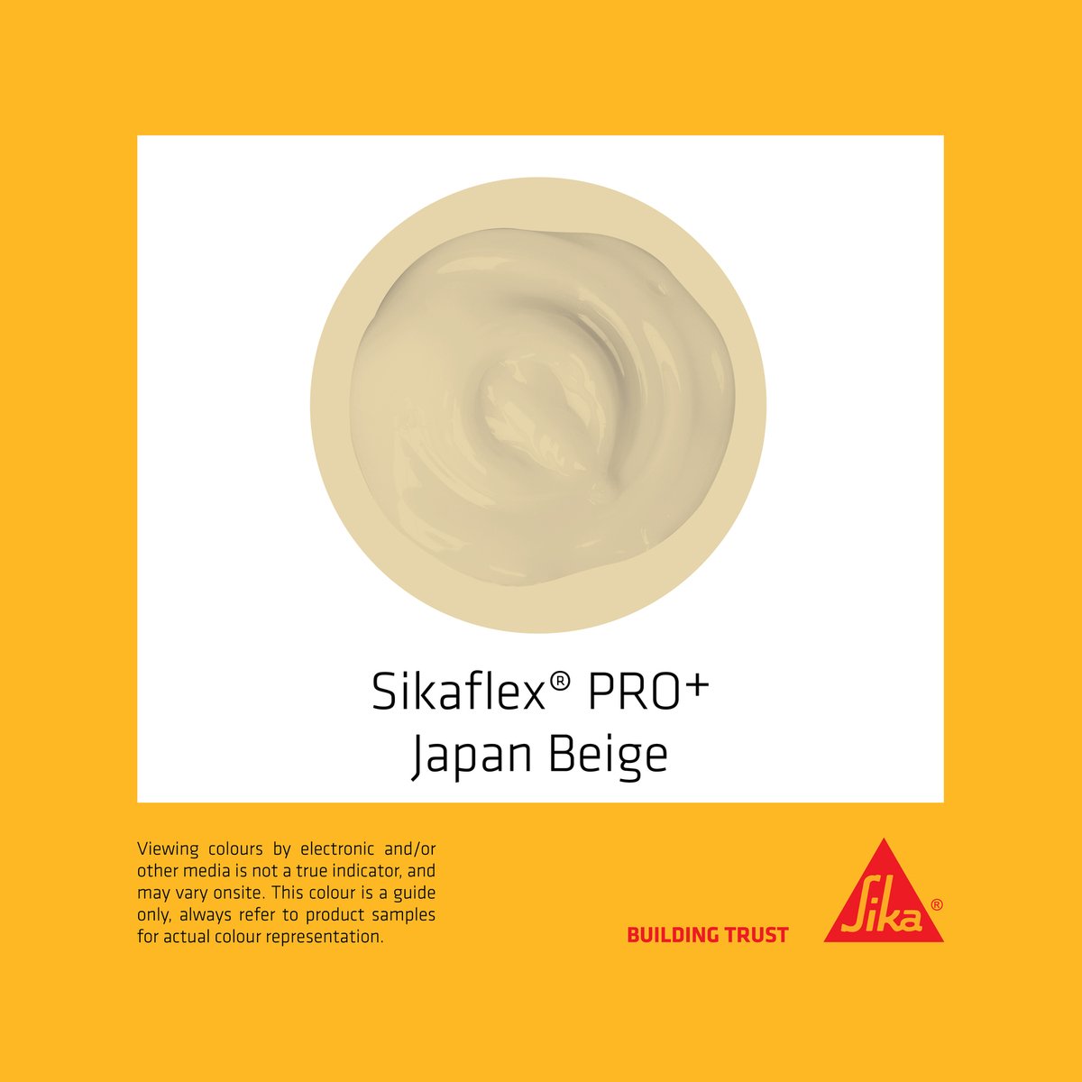 Sika Sikaflex Pro Polyurethane Sealant - 310ml - Japan Beige - Solvent-Free - SuperSaverAU - view 4