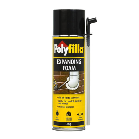 Poly 390g Expanding Foam - 390g Polyurethane - Fast Curing - Strong Adhesion - SuperSaverAU - view 1