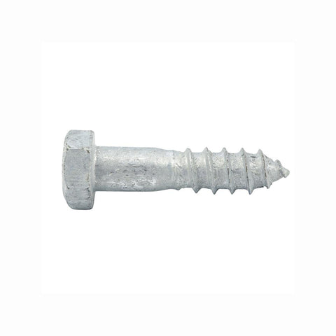 Zenith M12 x 50mm Hot Dipped Galvanised Coach Screw Each - Steel - Durable - SuperSaverAU - view 1