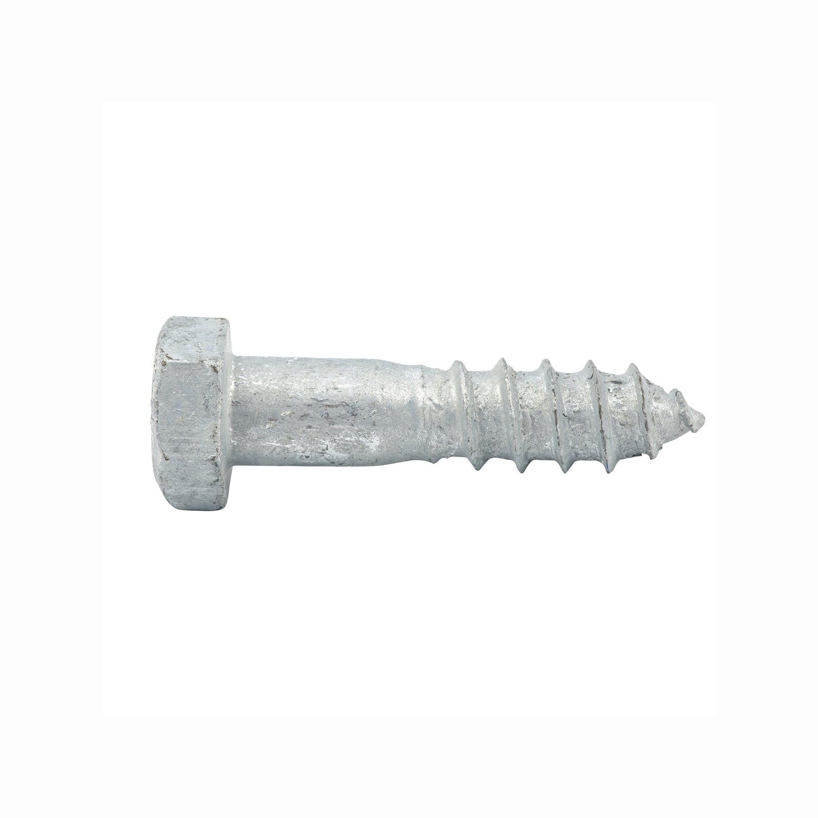 Zenith M12 x 50mm Hot Dipped Galvanised Coach Screw - Hex Head, Each