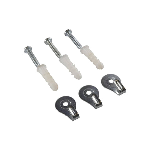 Everhang 15kg Solid Wall Picture Hanging Hook 3 Pack Steel Durable - SuperSaverAU - view 1