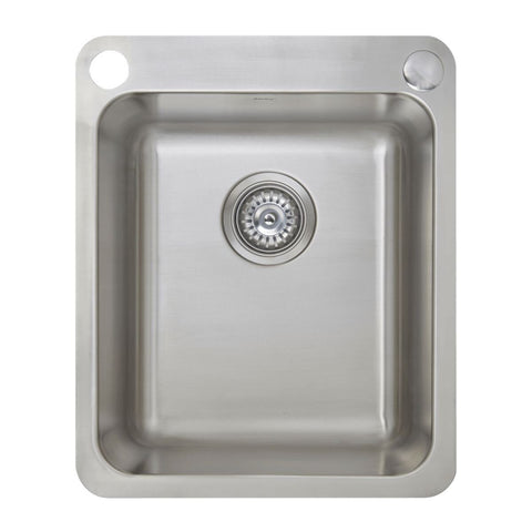 Abey Laundry Tub - Stainless Steel - Dual Bypass - Top Mount - 25 Year Warranty - LK30A