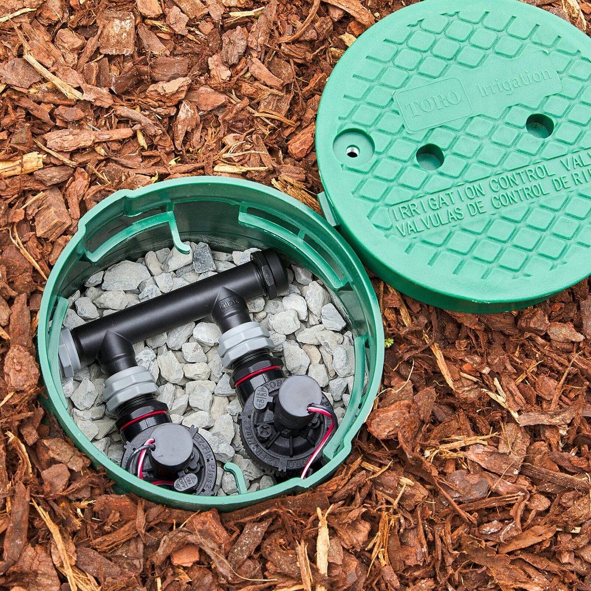 Toro 25mm 2 Outlet Polypropylene Manifold for Irrigation Systems