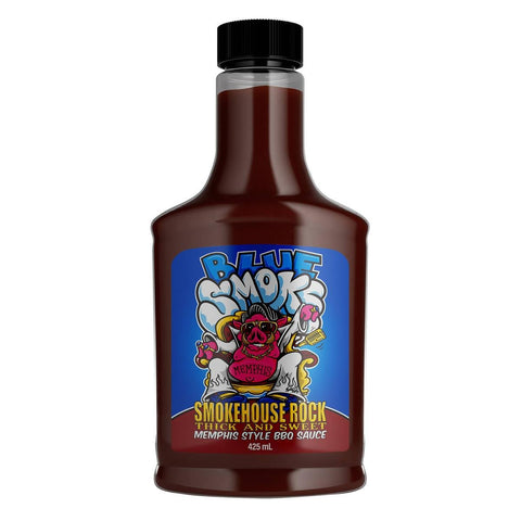 Blue Smoke BBQ Sauce - 425ml - Gluten Free - Memphis Flavor - SuperSaverAU - view 1