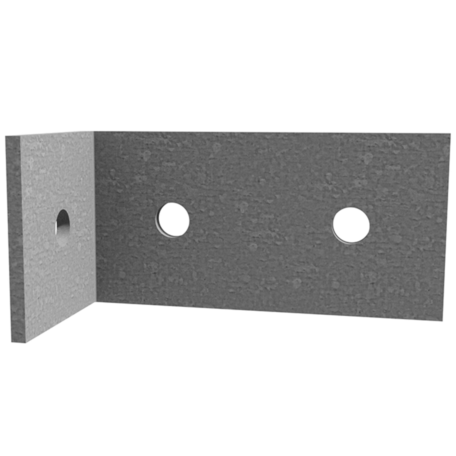 Dunnings 65 x 130 x 65 x 5mm M12 Hot Dip Galvanised Angle Bracket