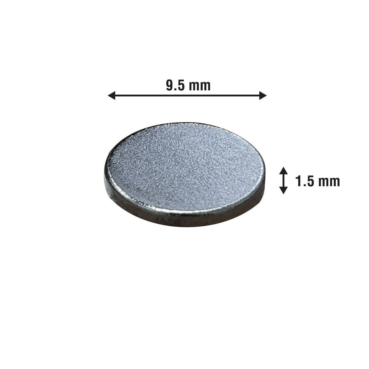 Everhang Rare Earth Disc Magnet 9.5mm Neodymium 6 Pack Strong Adhesive - SuperSaverAU - view 2