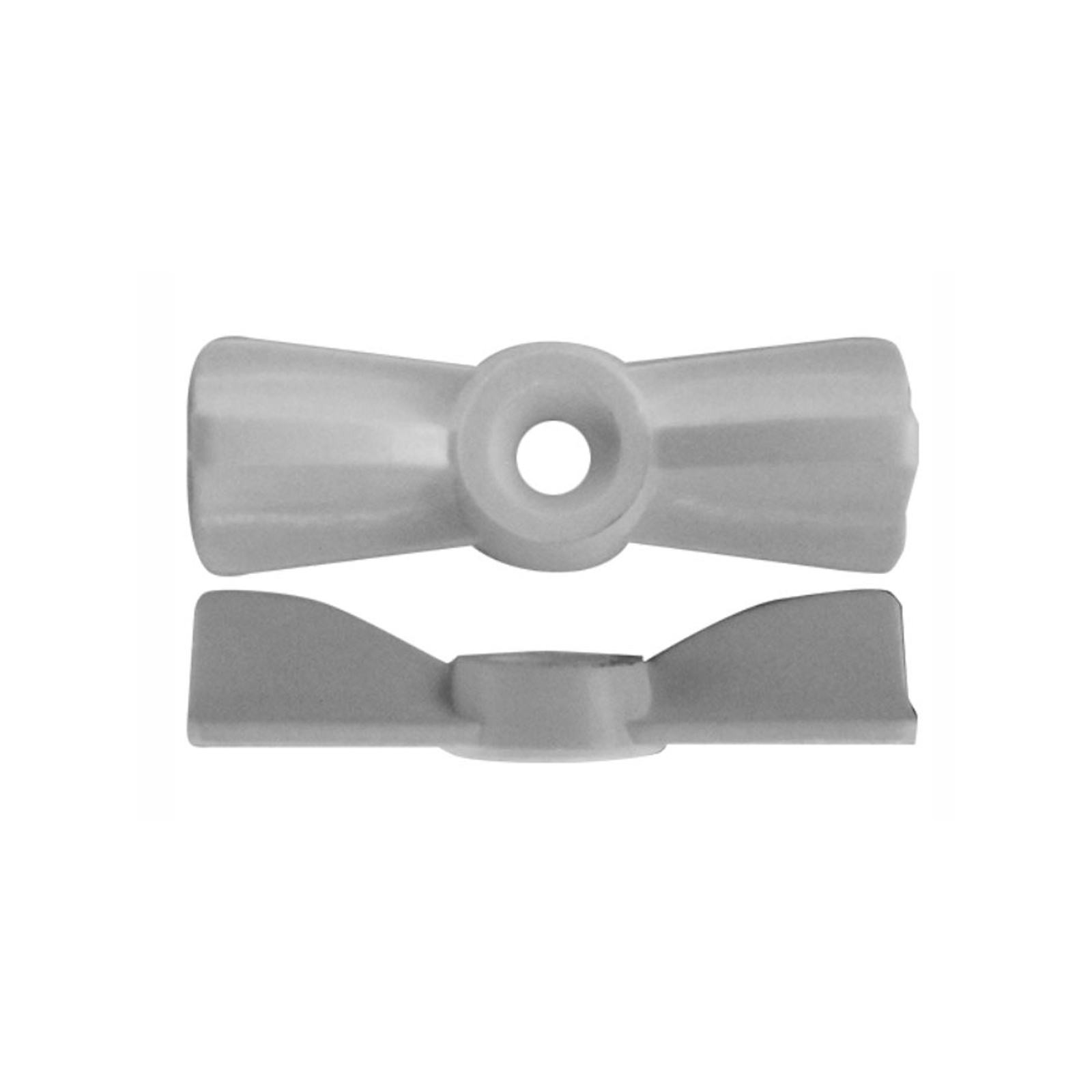 Rolltrak Clear Plastic Flyscreen Butterfly Clips 8 Pack Window Screen