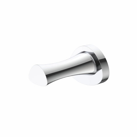 Caroma Robe Hook - 55mm x 46mm - Brass - Polished Chrome - SuperSaverAU - view 1