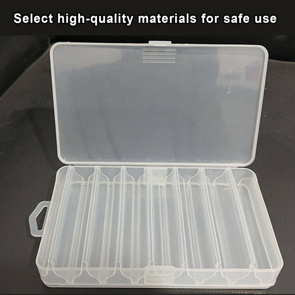 Fishing Gear Storage Box Bait and Tackle Tool Box - 20 x 16 x 4.5 cm - view 5