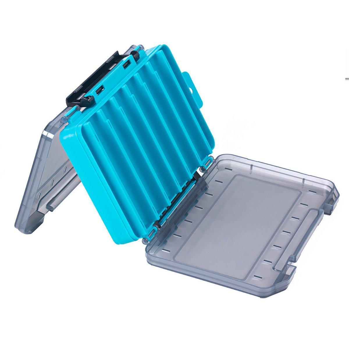 Fishing Tackle Box with 14 Compartments - Orange, Small (13.8 x 10 cm) - view 6