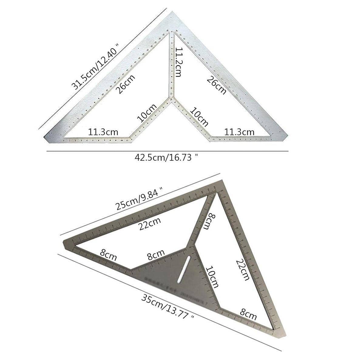 Floor Drain Positioning Template Plate for Tiling - 20 x 20cm Tiles - view 4