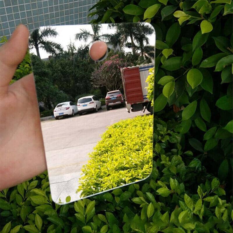 Fogless Polycarbonate Shower Mirror 172 x 132 mm, Anti-Fog Shaving Mirror - view 5