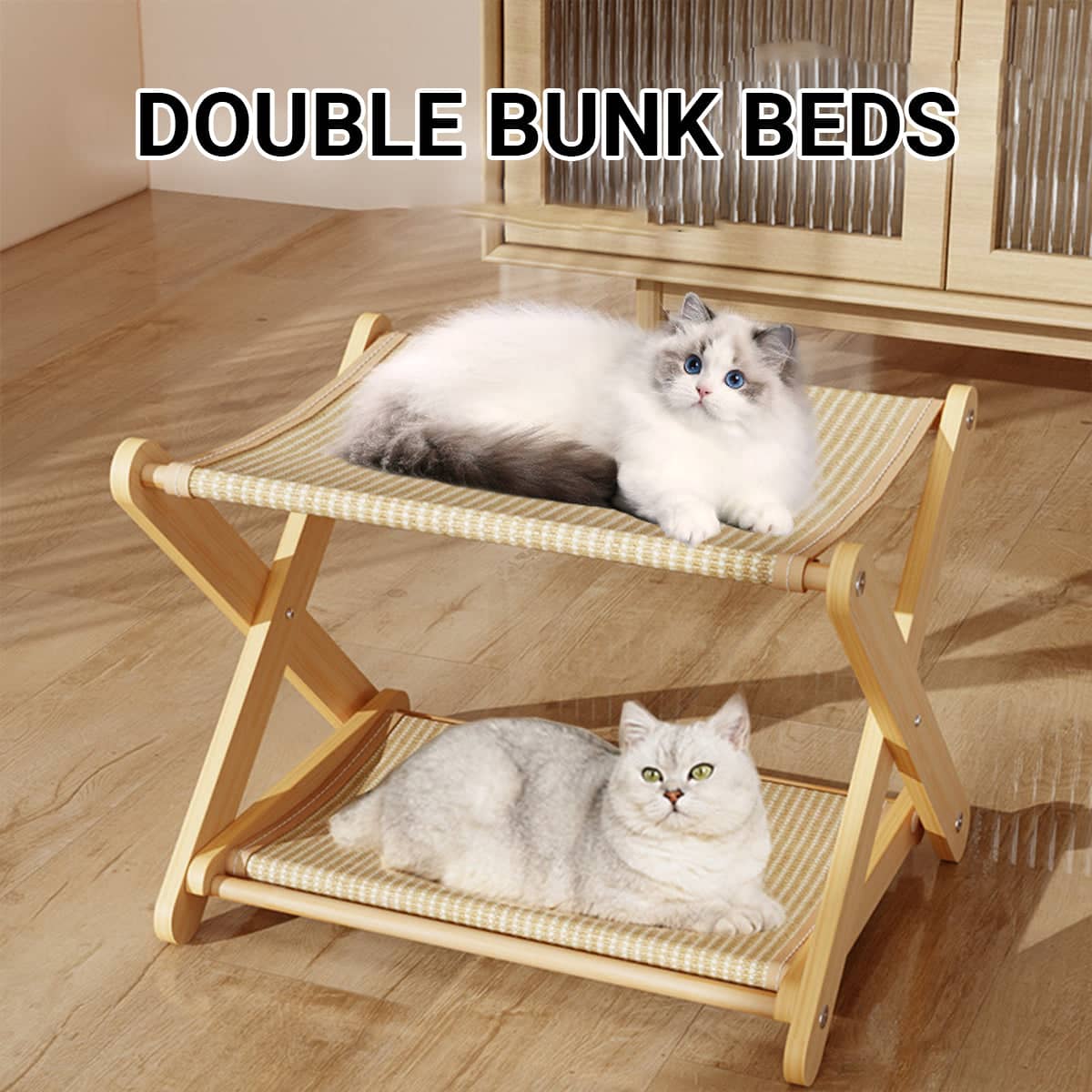 Foldable Double-Layer Sisal Cat Scratching Board for Indoor Cats - view 4