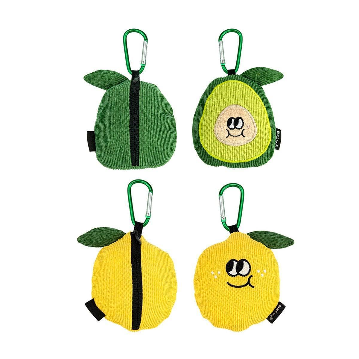 Foldable Fruit Shopping Tote Bag with Pendant - Lemon - view 3