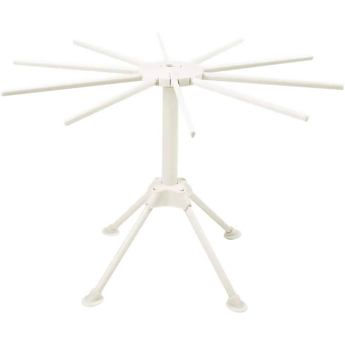 Foldable Pasta Drying Rack with 10 Bars, Plastic Spaghetti and Noodle Dryer for Home Kitchen - view 2