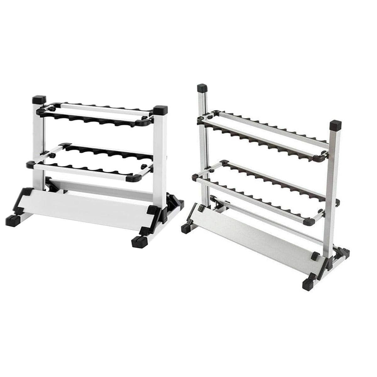 Folding Aluminium Fishing Rod Rack - 24 Holes - view 3