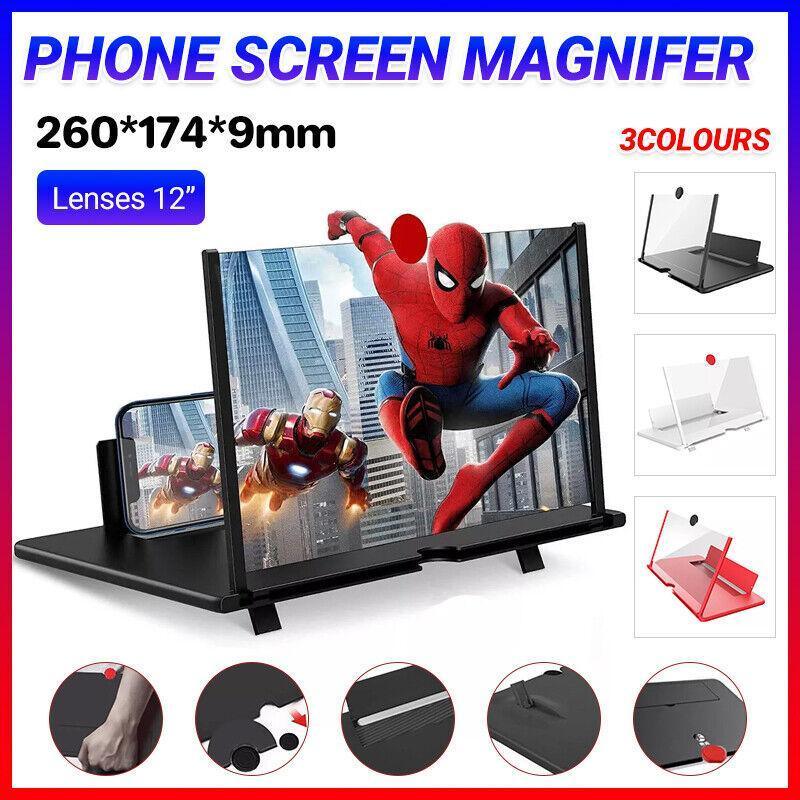 Folding Phone Screen Magnifier Stand, 10 Inch (25 cm) - White - view 14