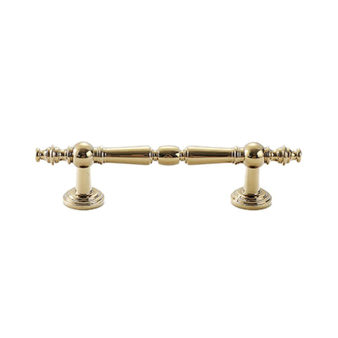 French Style Wardrobe Handle, 96 mm Hole Spacing - Gold