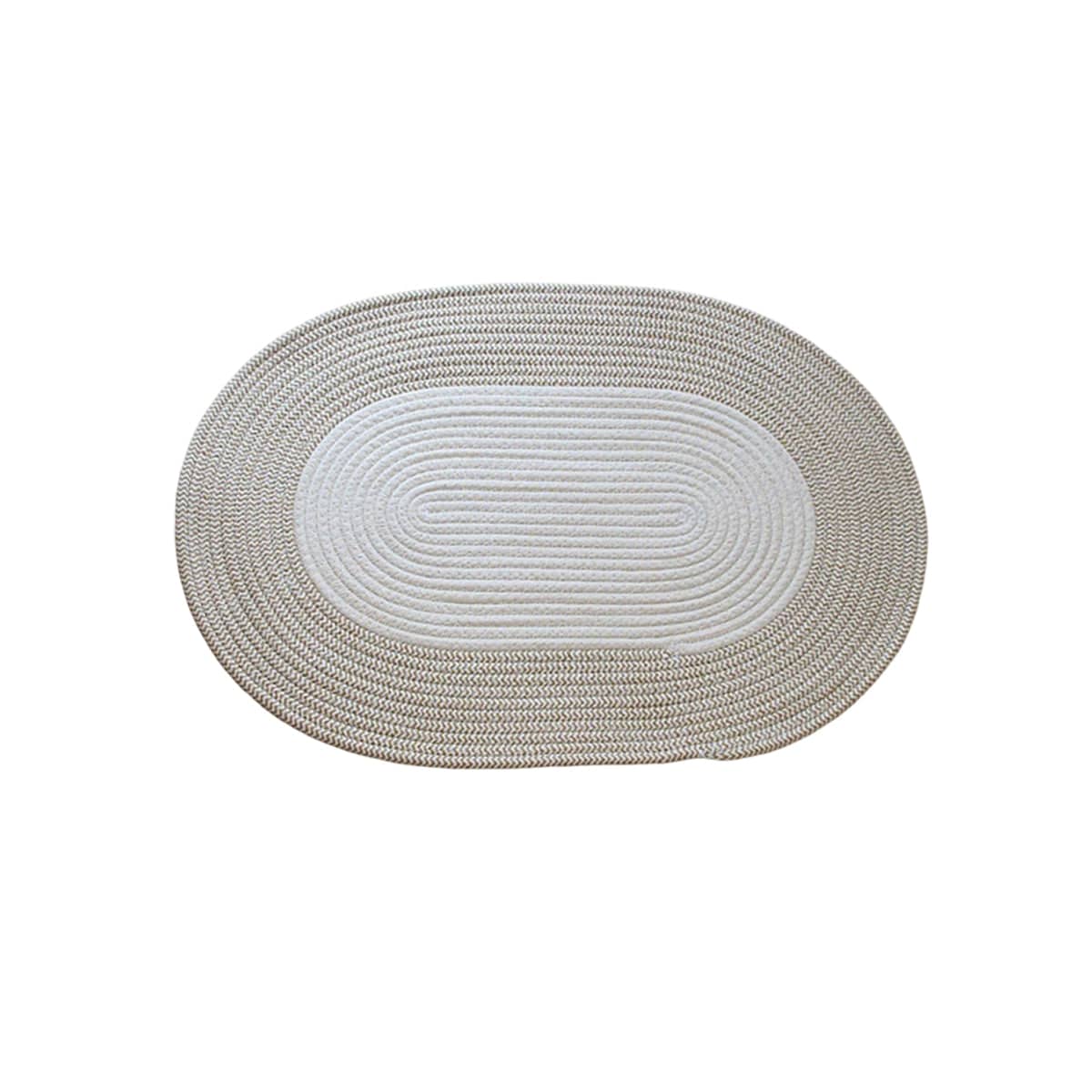 Front Door Mat Absorbent Non-Slip Water Resistant - Light Grey