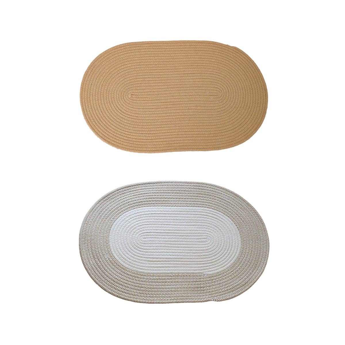 Front Door Mat Absorbent Non-Slip Water Resistant - Light Grey - view 3