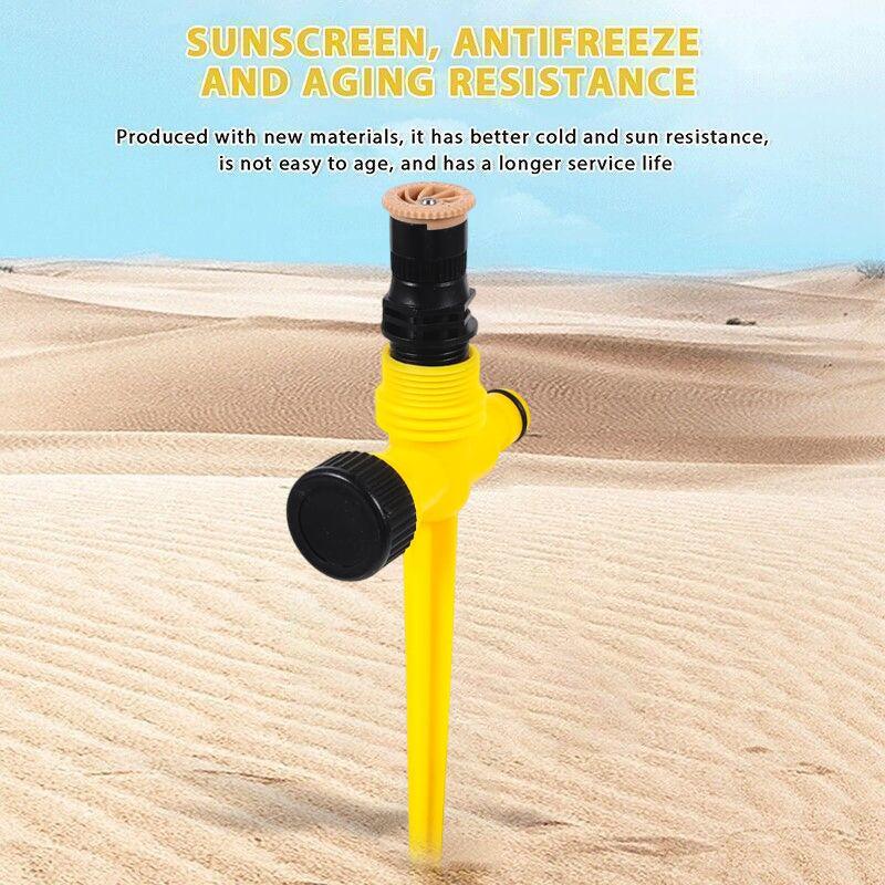 Garden Lawn Sprinkler Adjustable 360 Degree Rotation - Pack of 3 - view 10