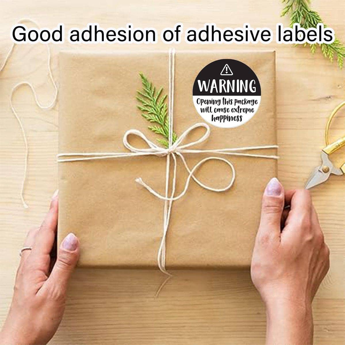 Gift Sealing Stickers, 2 Rolls (1,000 Stickers) for Wrapping and Parties - view 5