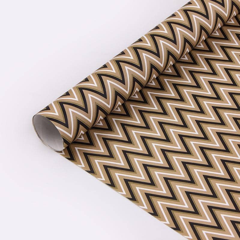 Gift Wrapping Paper Set 14 Sheets 50 x 70 cm with Tape, Rope and Stickers - view 5