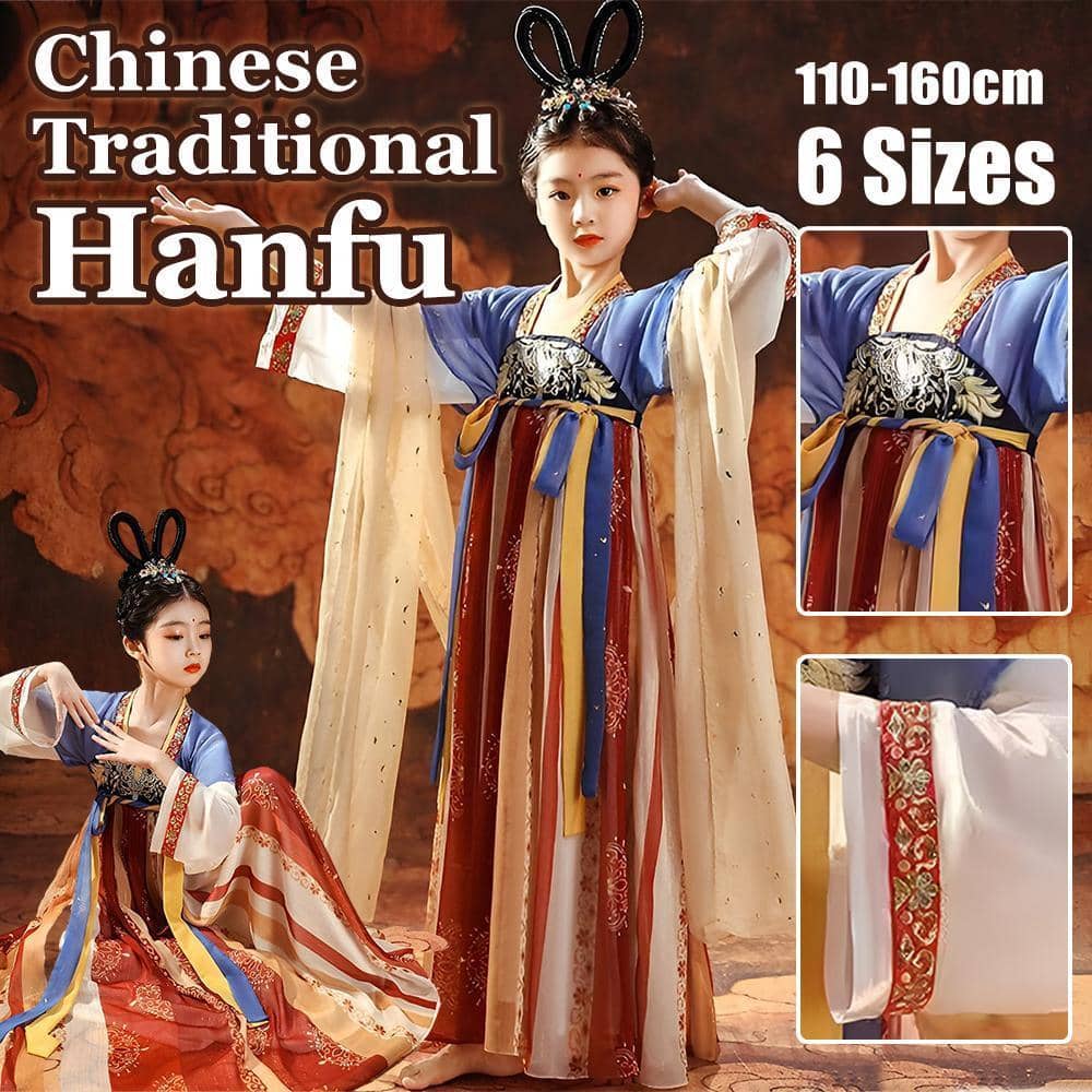 Girl Hanfu Set - Size 130 (130 cm) - view 2