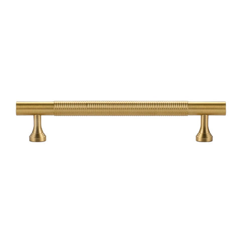 Gold Brass Cabinet Handle - 192 mm Hole Spacing