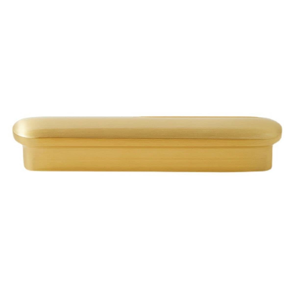 Gold Cabinet Handle - 6.4cm Hole Spacing, 8.8cm Long