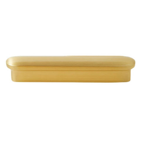 Gold Cabinet Handle - 6.4cm Hole Spacing, 8.8cm Long