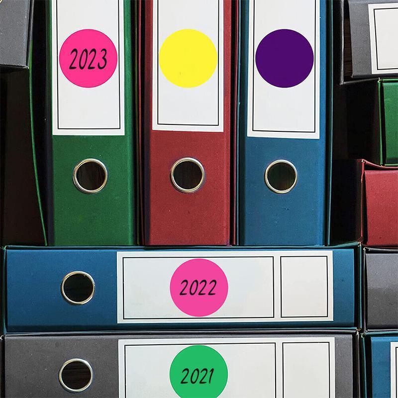 Green Sticker Dots Adhesive Round Labels - 13mm, 132 Dots per Sheet, 15 Sheets - view 11