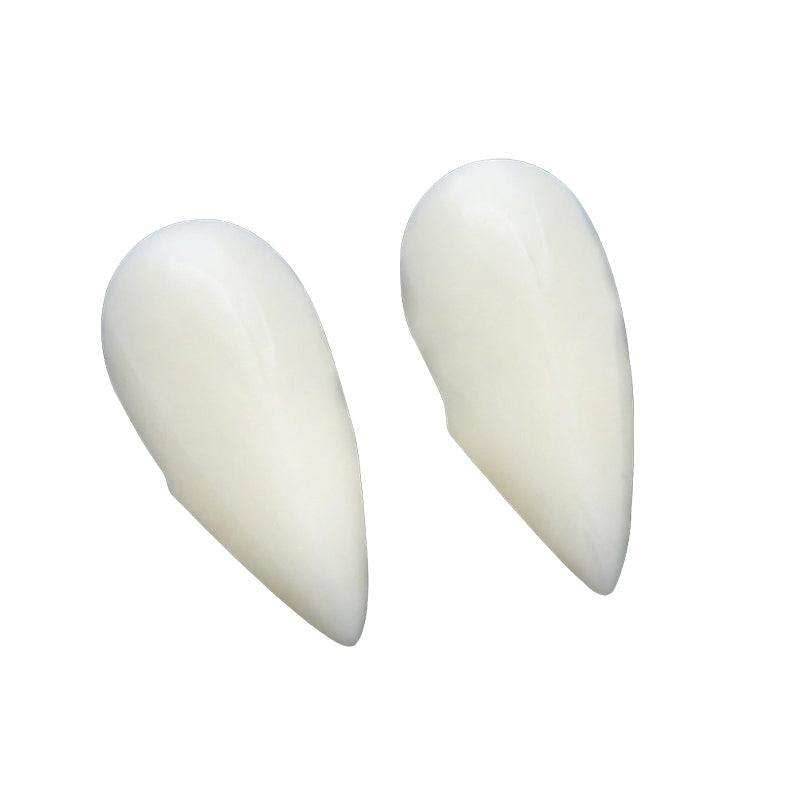 Halloween Fangs Vampire Costume Prop - 19mm, Pack of 2